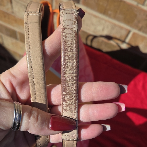 Coach Vibrant Pink and Orange Tote - Picture 10 of 12